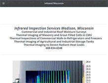 Tablet Screenshot of infraredwisconsin.com